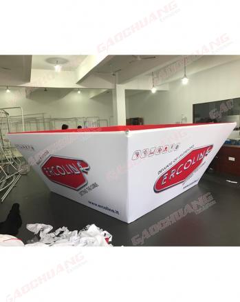 Hanging Banner Exhibition with Full Color Printed Sign