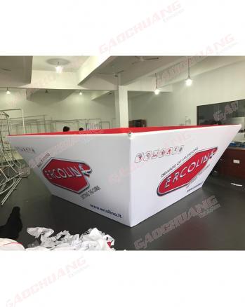 Hanging Banner Exhibition with Full Color Printed Sign