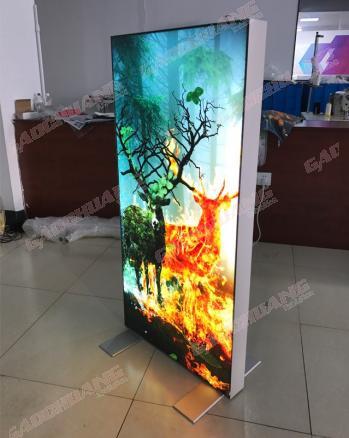 Double Sided Free Standing SEG Lightbox