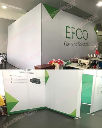 10X10 EZ Tube Fabric Modular Exhibition Booth Stand