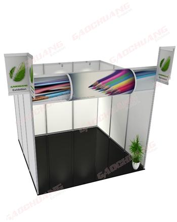 3X6m Shell Scheme Kiosk Exhibition Booth