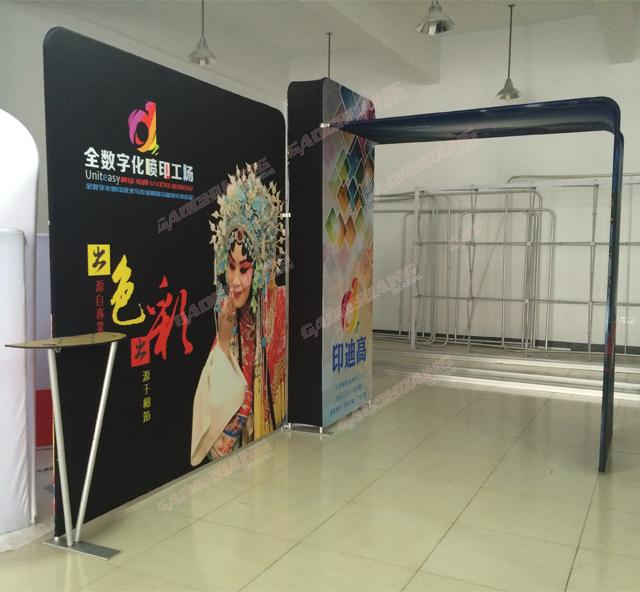 10X10 EZ Tube Fabric Exhibition Booth