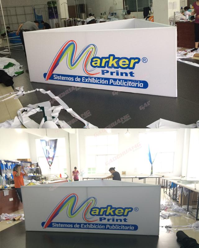 Hanging Banner Exhibition with Full Color Printed Sign-Triangle